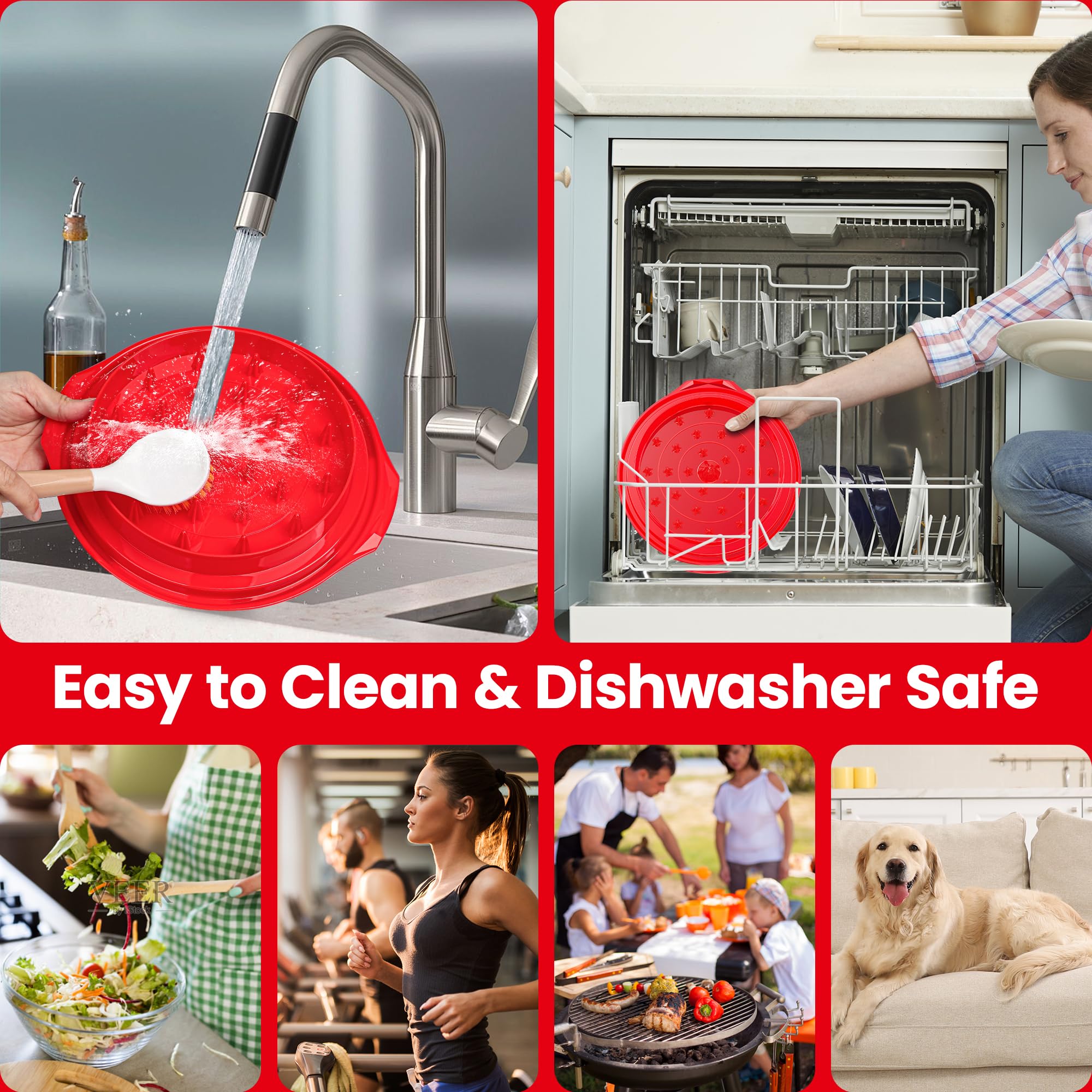 Beiyunee chicken shredder dishwasher-safe brush simplifies cleaning