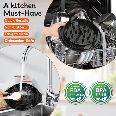 Beiyunee Dishwasher-safe design for easy cleanup.