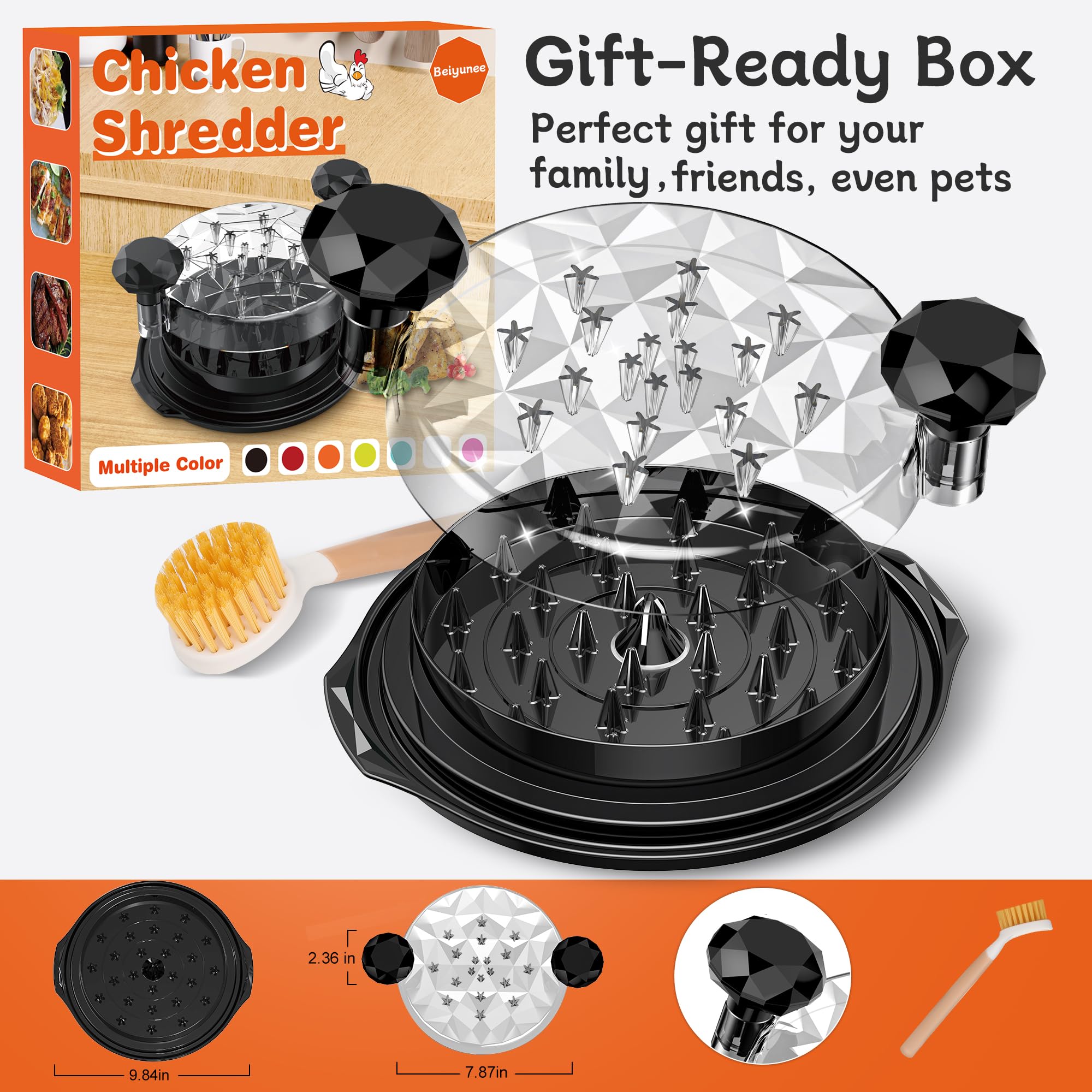 Beiyunee Food-grade material ensures BPA-free kitchen safety.