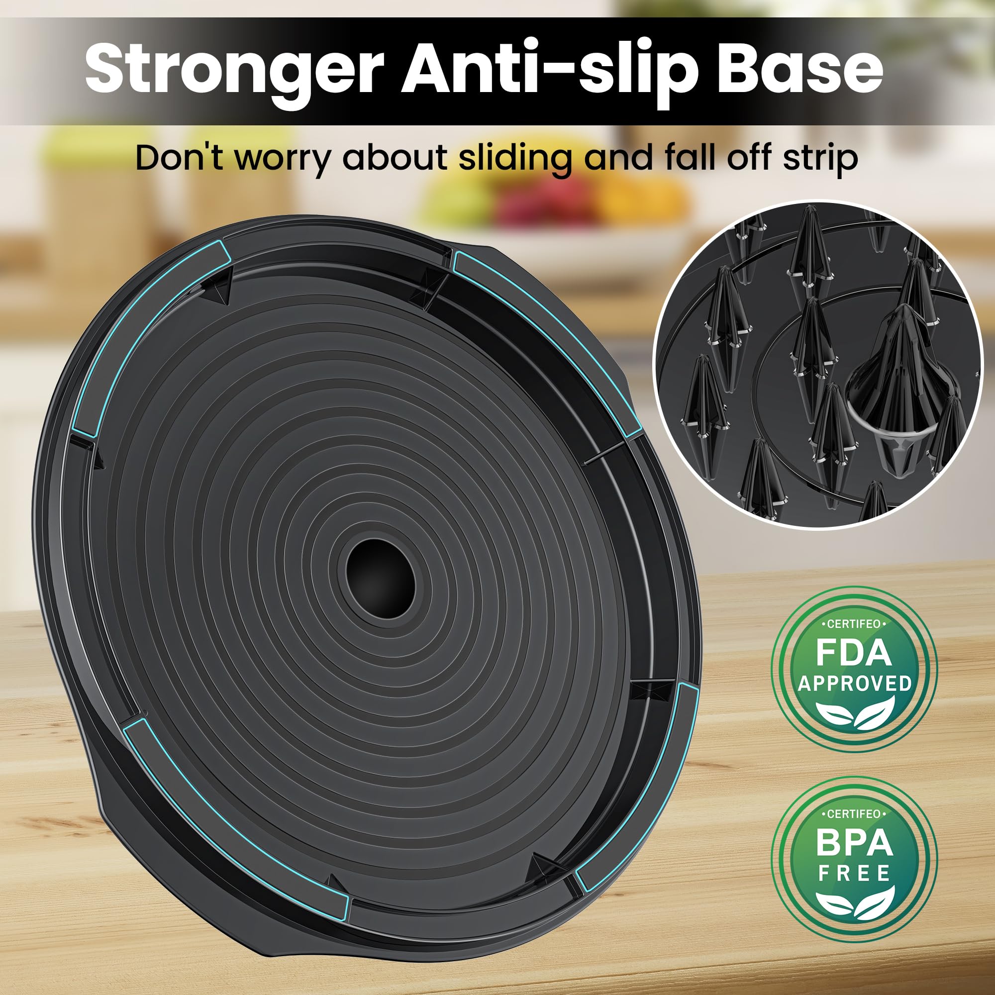 Beiyunee chicken shredder tool twist large ergonomic handle improves grip during operation