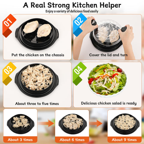 Beiyunee Transparent cover lets you watch shredding in real time.