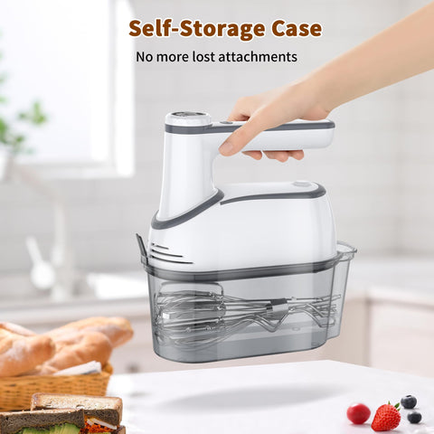 Beizuzu cordless hand mixer USB rechargeable for flexible use.