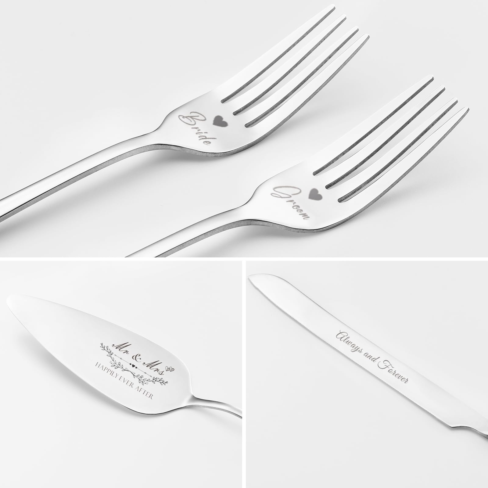 BEKESIN groom fork for precise, stylish serving.