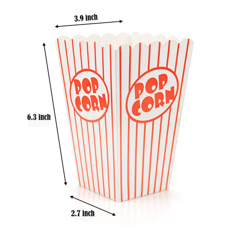 Bekith 100-pack striped boxes with rapid pop up design close-up edges for quick setup