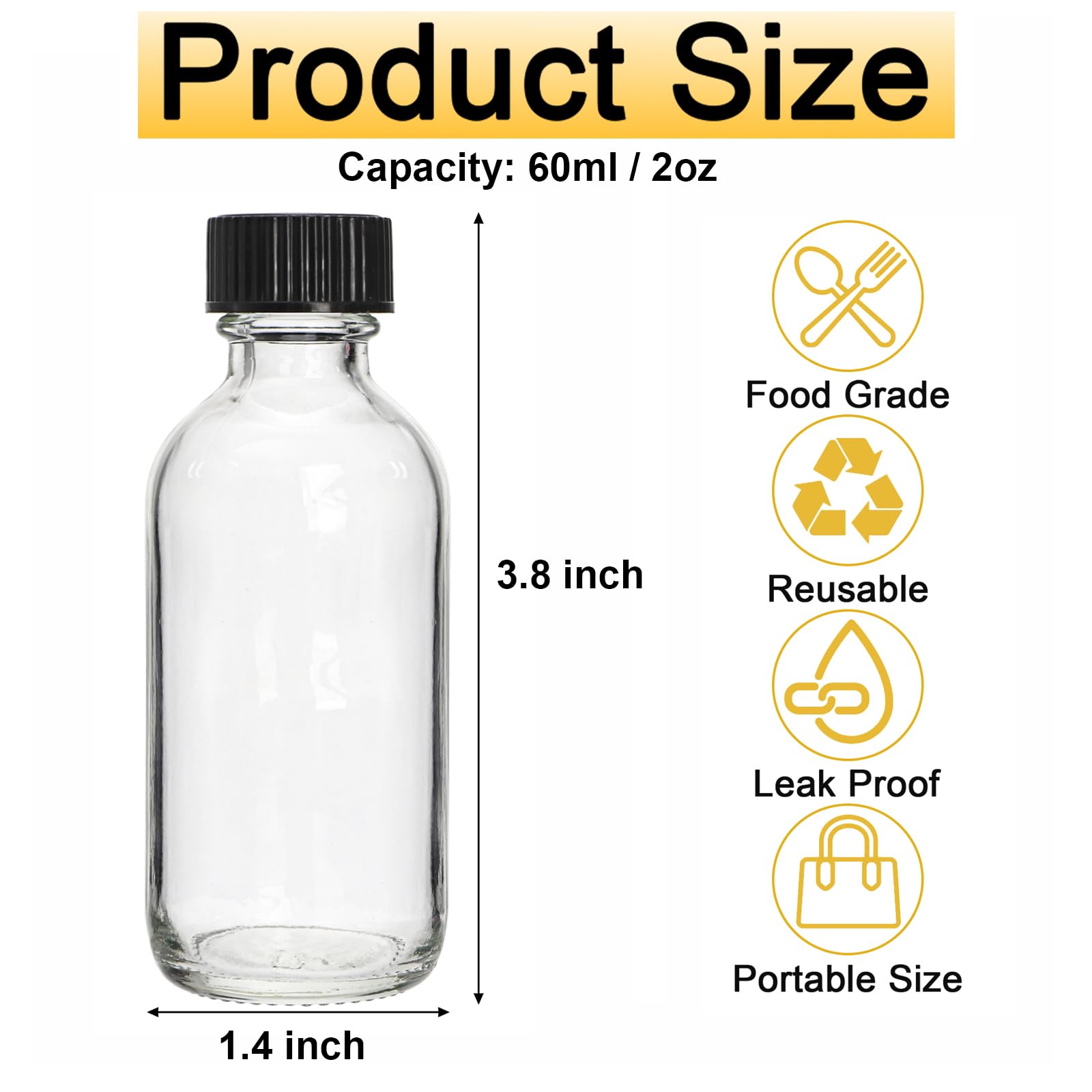 Bekith black poly cone cap provides a tight seal to prevent leaks