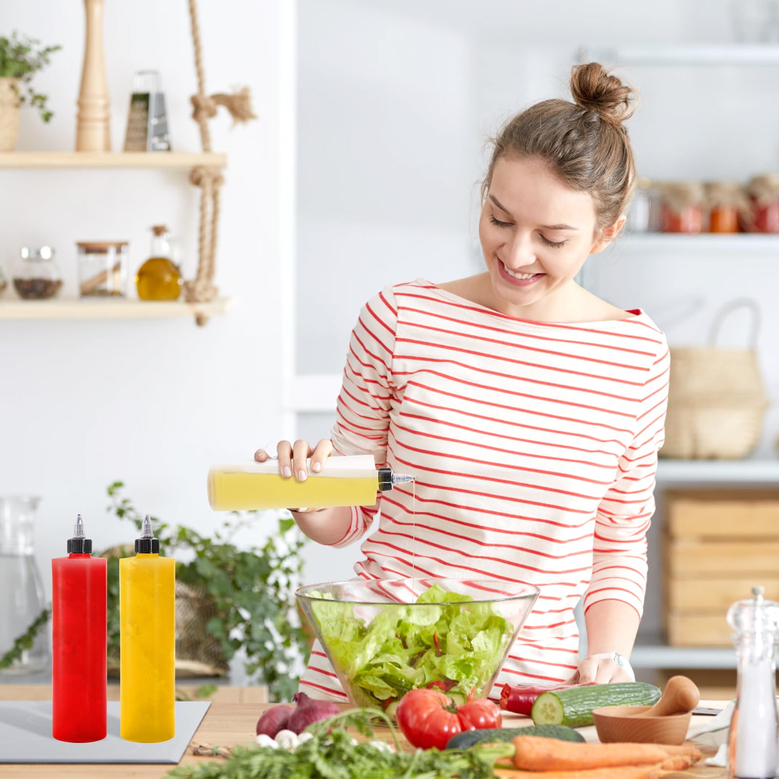 Bekith cookie-decorating bottles showing icing precision for decorating.