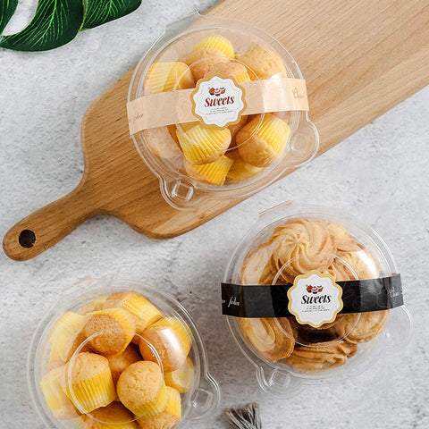 Top diameter 3 15/16 inches, bottom diameter 3 1/8 inches for cupcakes.