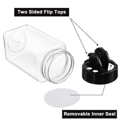 Bekith dust-proof lids protect spices from moisture and dust.