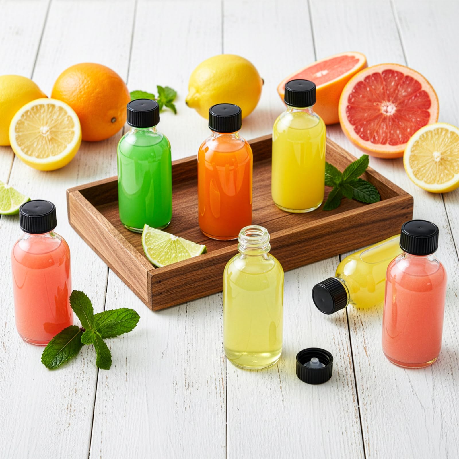 Bekith juice sample bottle for beverages or flavor shots