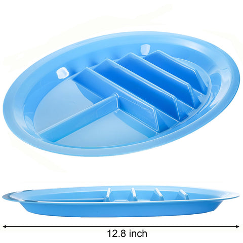 Bekith taco plates hold three tacos securely for effortless serving at gatherings.