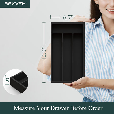BEKVEM durable bamboo construction supports daily use and easy wipe-clean maintenance.