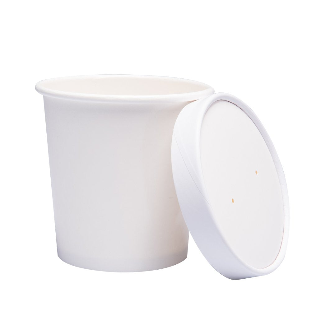 Belinlen pint dessert container with lid for easy ice cream storage and serving