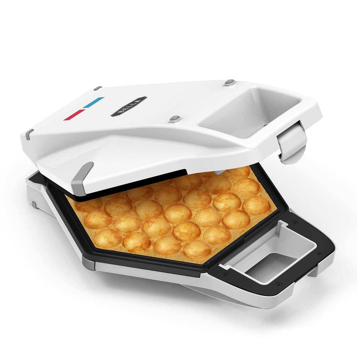 BELLA bubble waffle maker in white for Hong Kong-style waffles and brunch