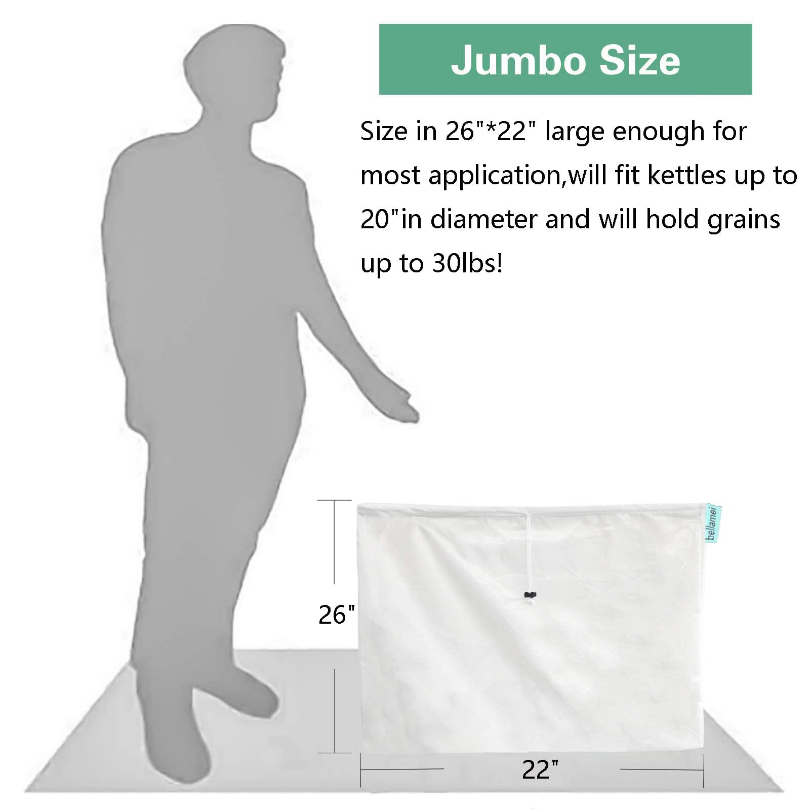 Bellamei Brew Bags set of 3 ready for multiple brew days