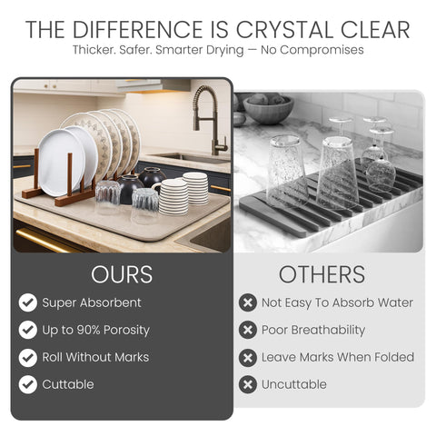 Bellemain 3-ply design with odor-resistant core keeps kitchen fresh.