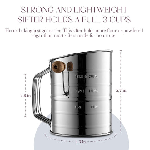 Bellemain double-loop agitator captures ingredients without clogs.