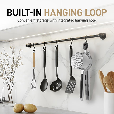 Bellemain lemon-press and puree capability demonstrates versatile kitchen use.