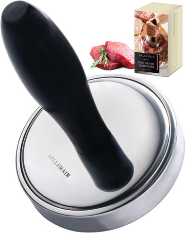 Bellemain meat pounder with easy-grip handle for controlled flattening