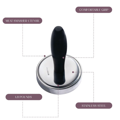 Bellemain solid metal core with stainless exterior for reliable performance