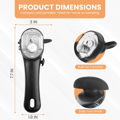 Bellemain can and bottle opener, versatile multifunction tool.