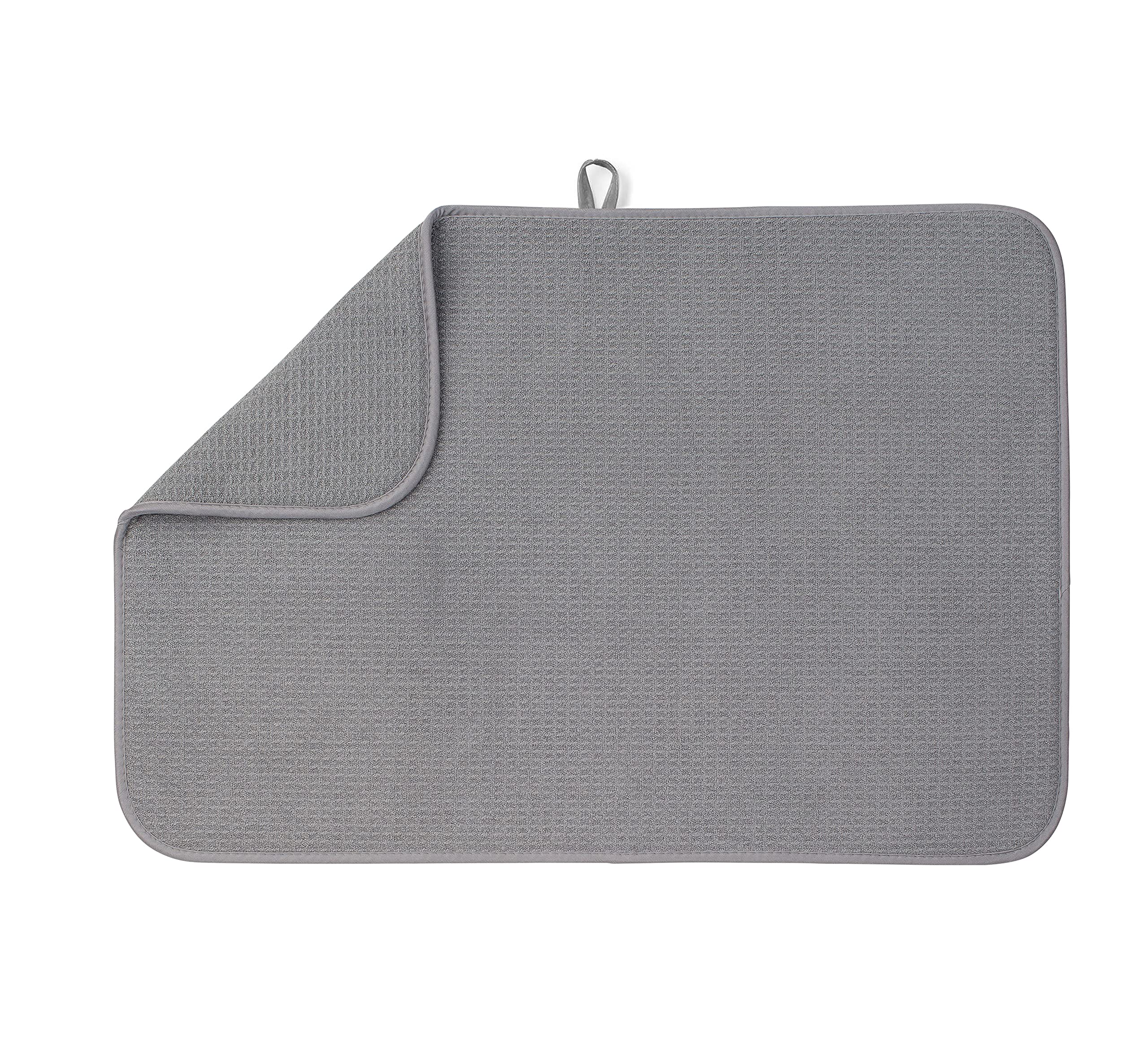 Bellemain XXL dish mat covers a full sink for large pots and utensils