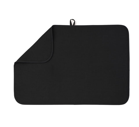 Bellemain XXL dish mat covers a full sink and absorbs spills for large loads.