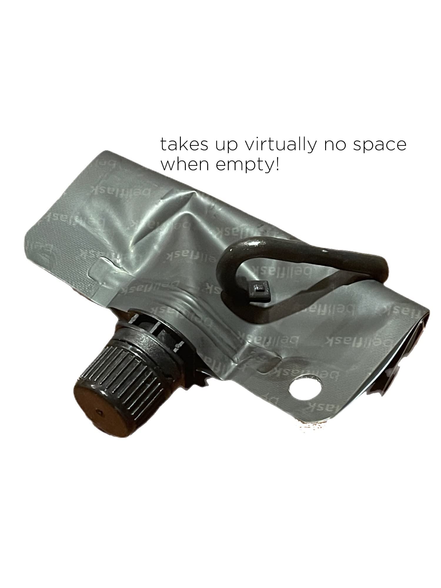 BellFlask included funnel simplifies mess-free filling.