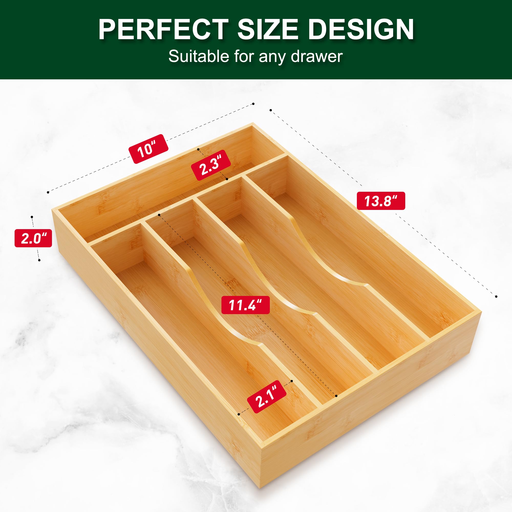 Bellsal bamboo close-up highlights durable, moisture-resistant material