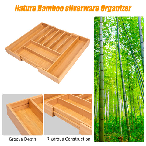 Bellsal reinforced-base organizer offers durable support for heavy utensils.