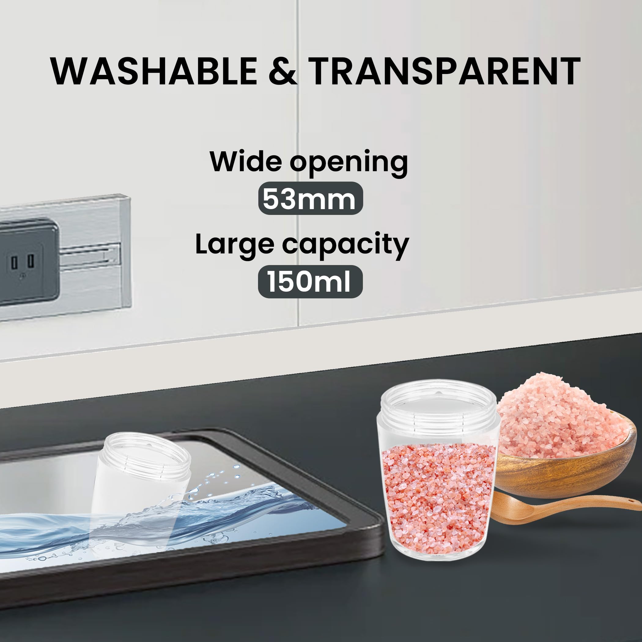 Belrigo washable hoppers keep flavors clean and easy to maintain