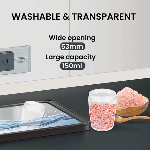 Belrigo washable hoppers keep flavors clean and easy to maintain