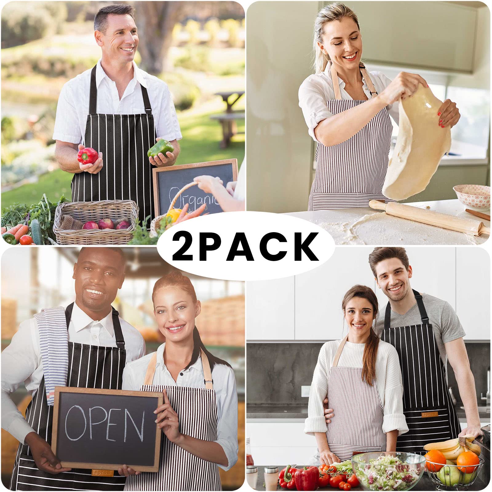 BeLuyi gift-ready apron suitable for beginners and seasoned cooks alike.