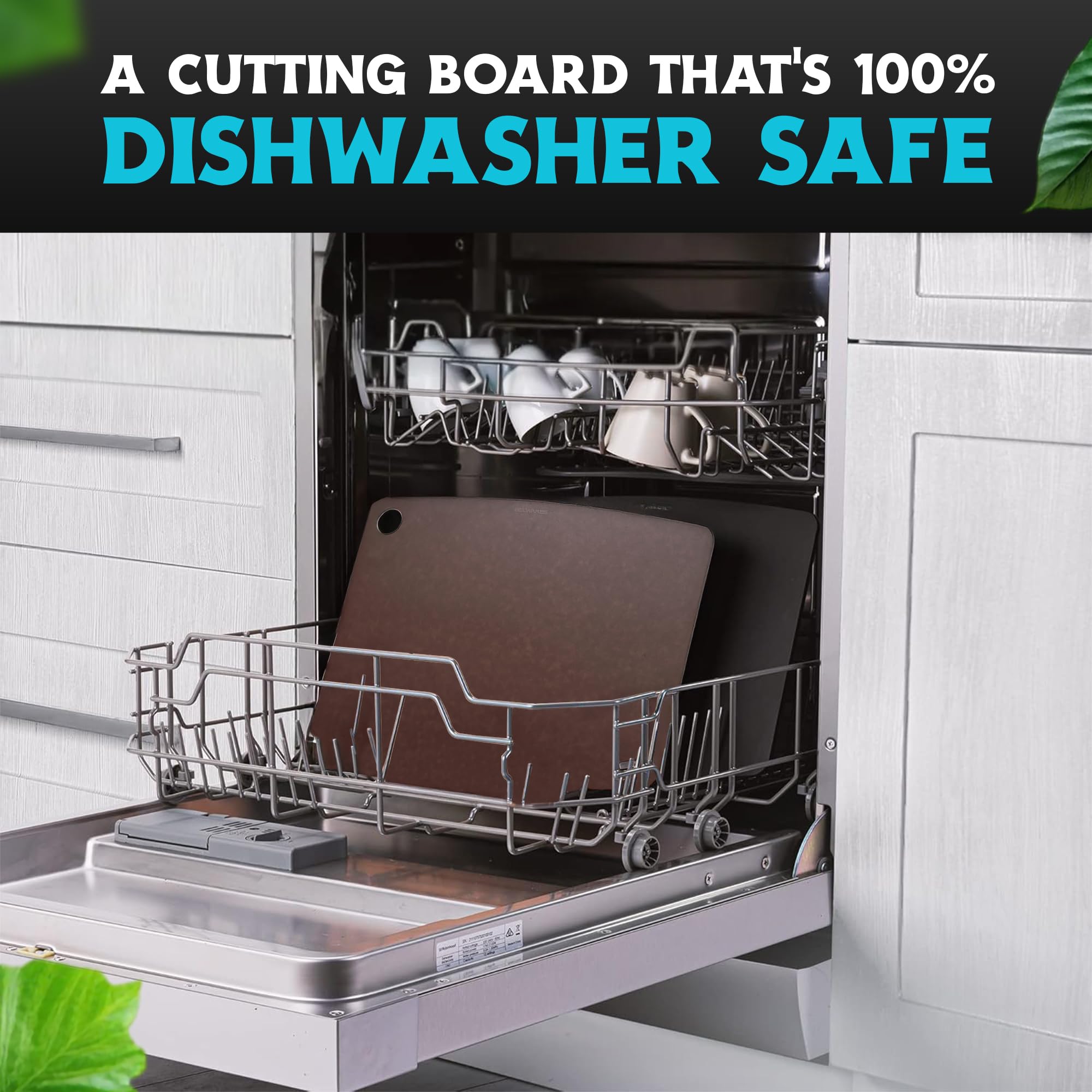Belwares non-porous surface resists stains and cleans easily
