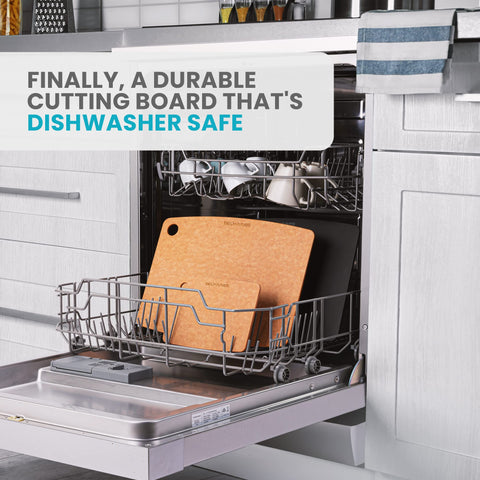 Belwares eco-friendly pine-fiber board, FSC-certified for responsible meal prep
