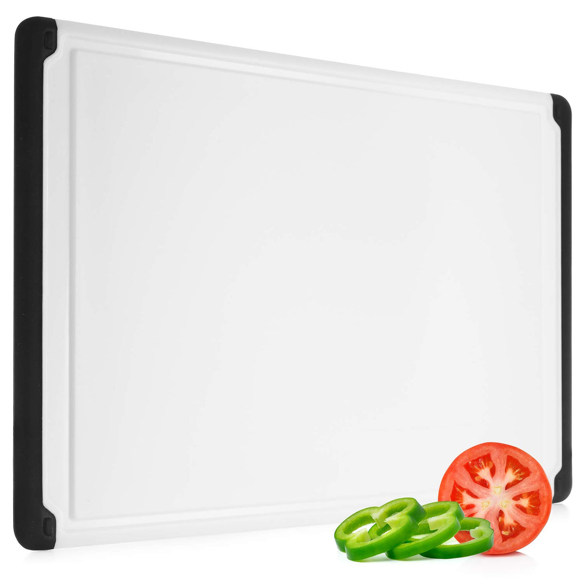 Belwares large cutting board 18x12 top view for versatile prep space