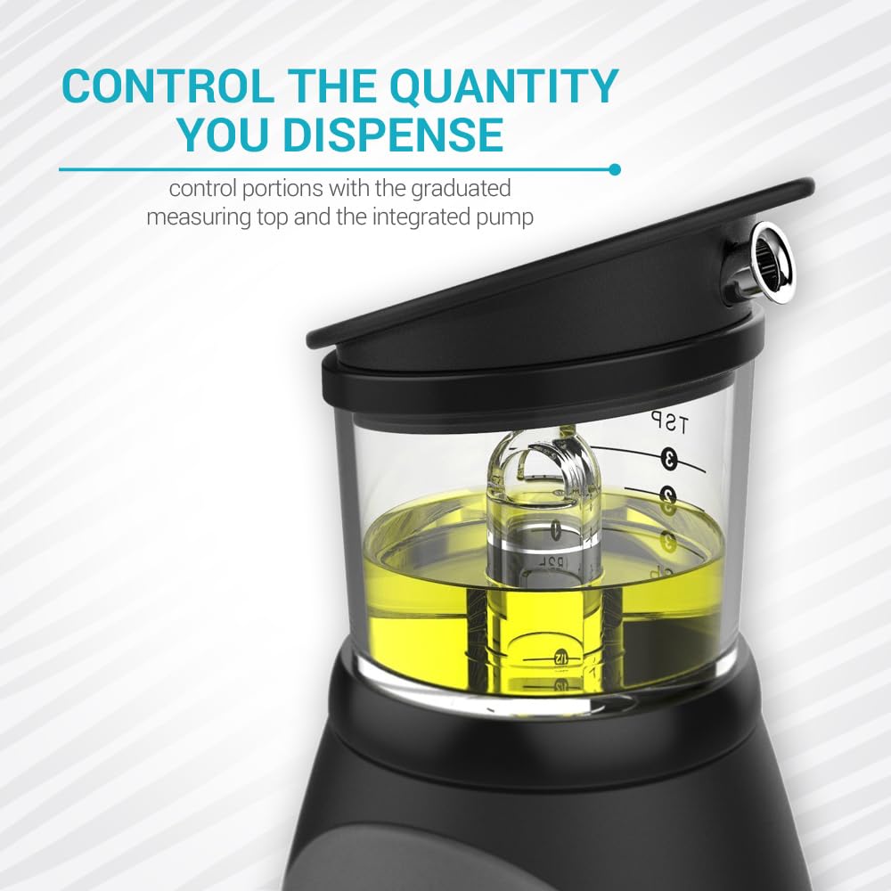 Belwares dispenser shows measuring marks for precise portions