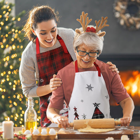 Bencailor Christmas kitchen set displayed for stylish holiday entertaining