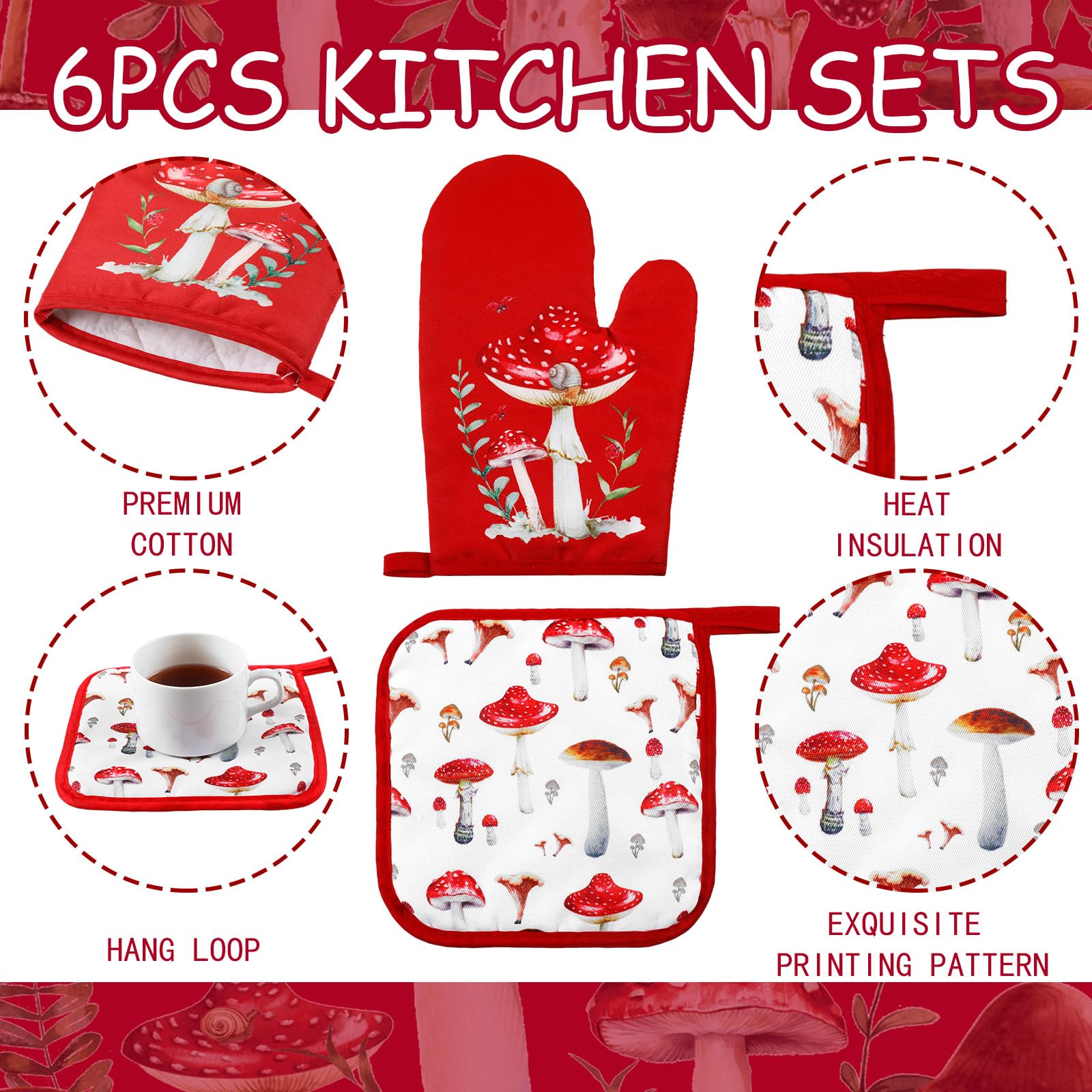Bencailor red and black colorway adds style to kitchen