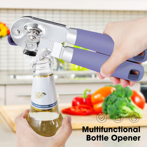 Beneno multifunction opener includes built-in bottle opener