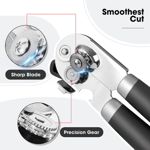Beneno soft grip handle provides non-slip comfort even when hands are oily.
