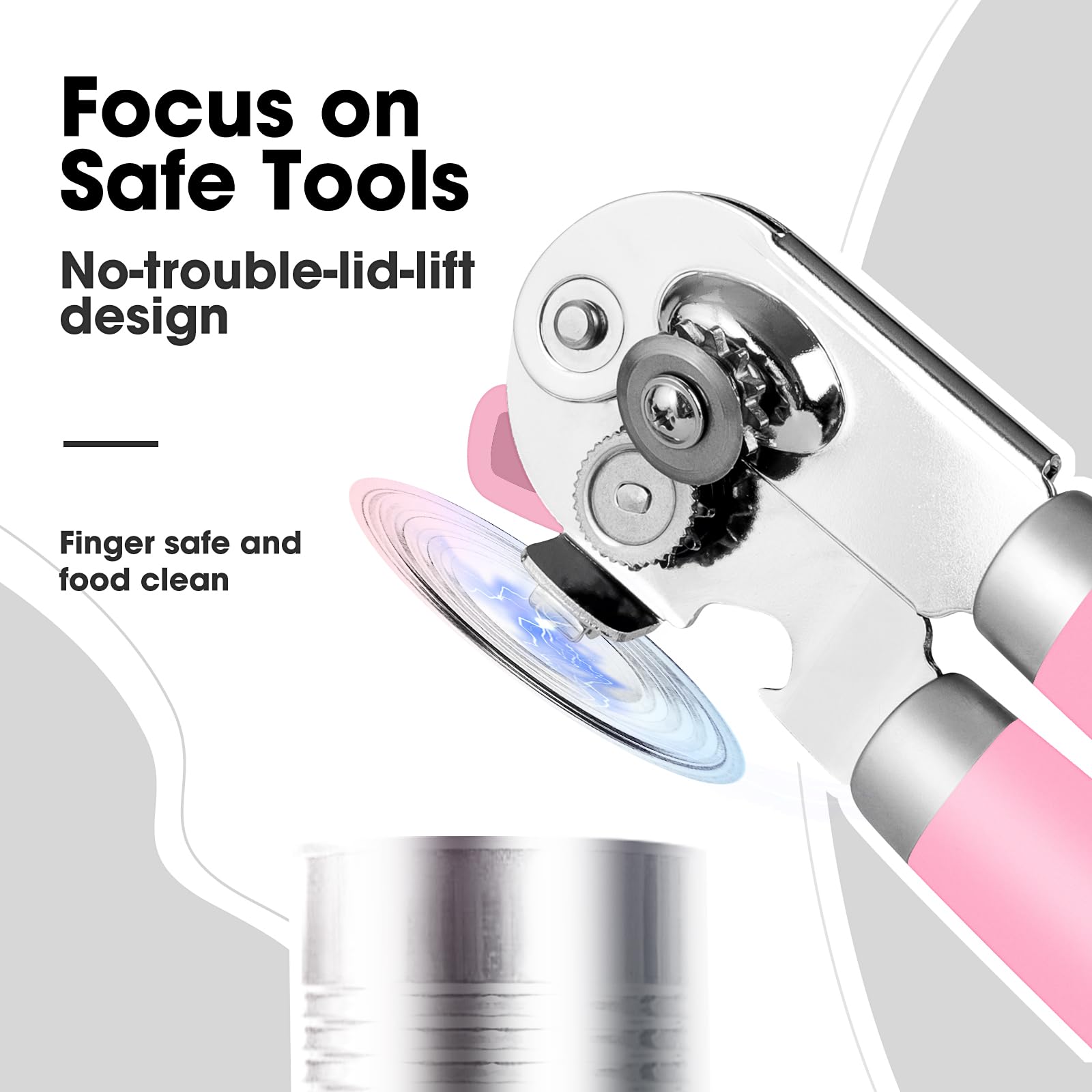 Beneno hand-opener-360-degree-knob enables smooth bidirectional turning.