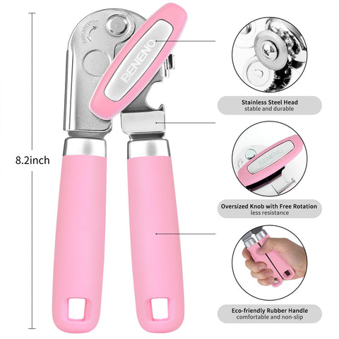 Beneno hand-opener razor-sharp-blade ensures clean cuts with precision.