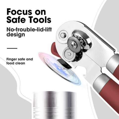Beneno magnet lid-removal feature keeps lids away from fingers.