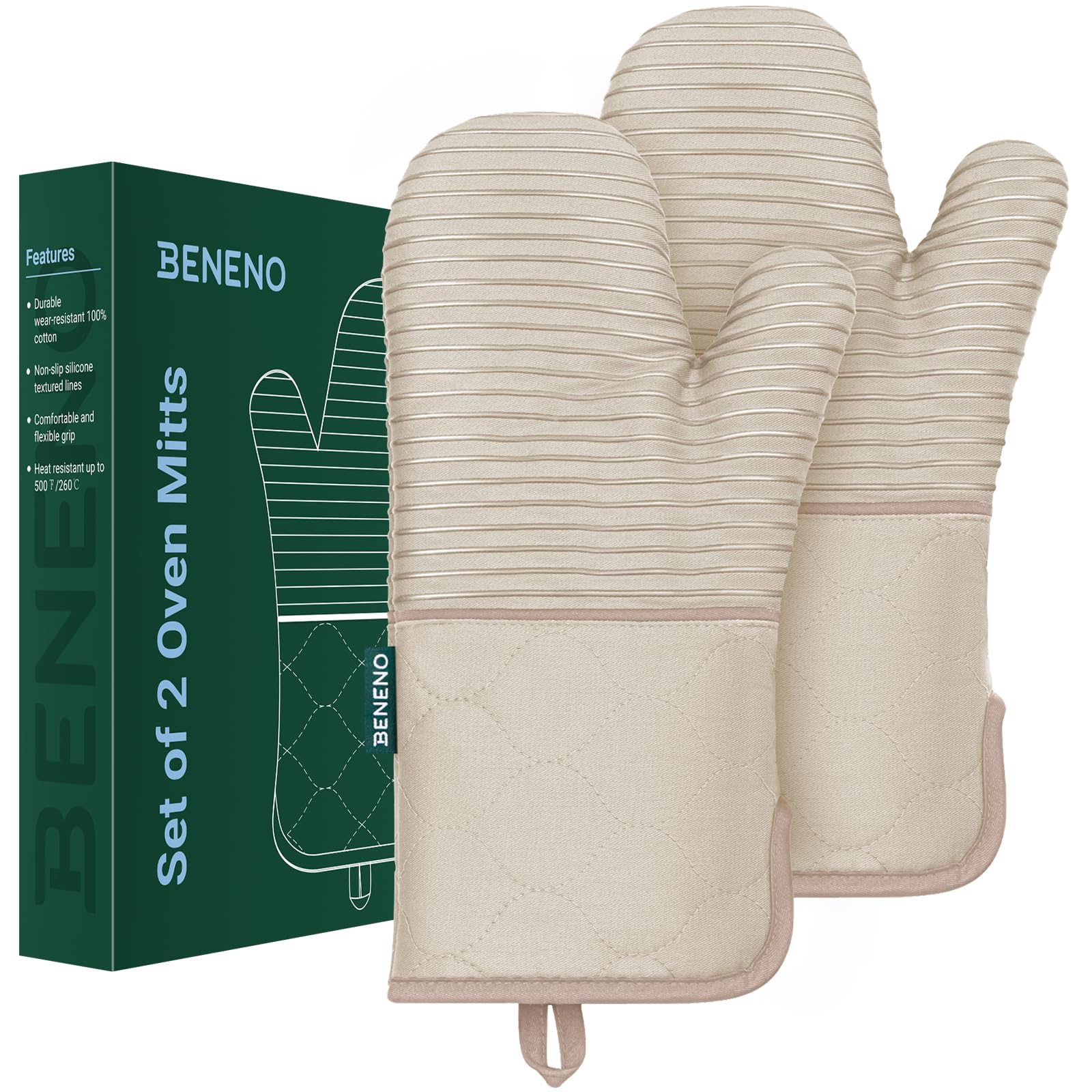 Beneno flexible grip adapts to pans, pots, and skillets