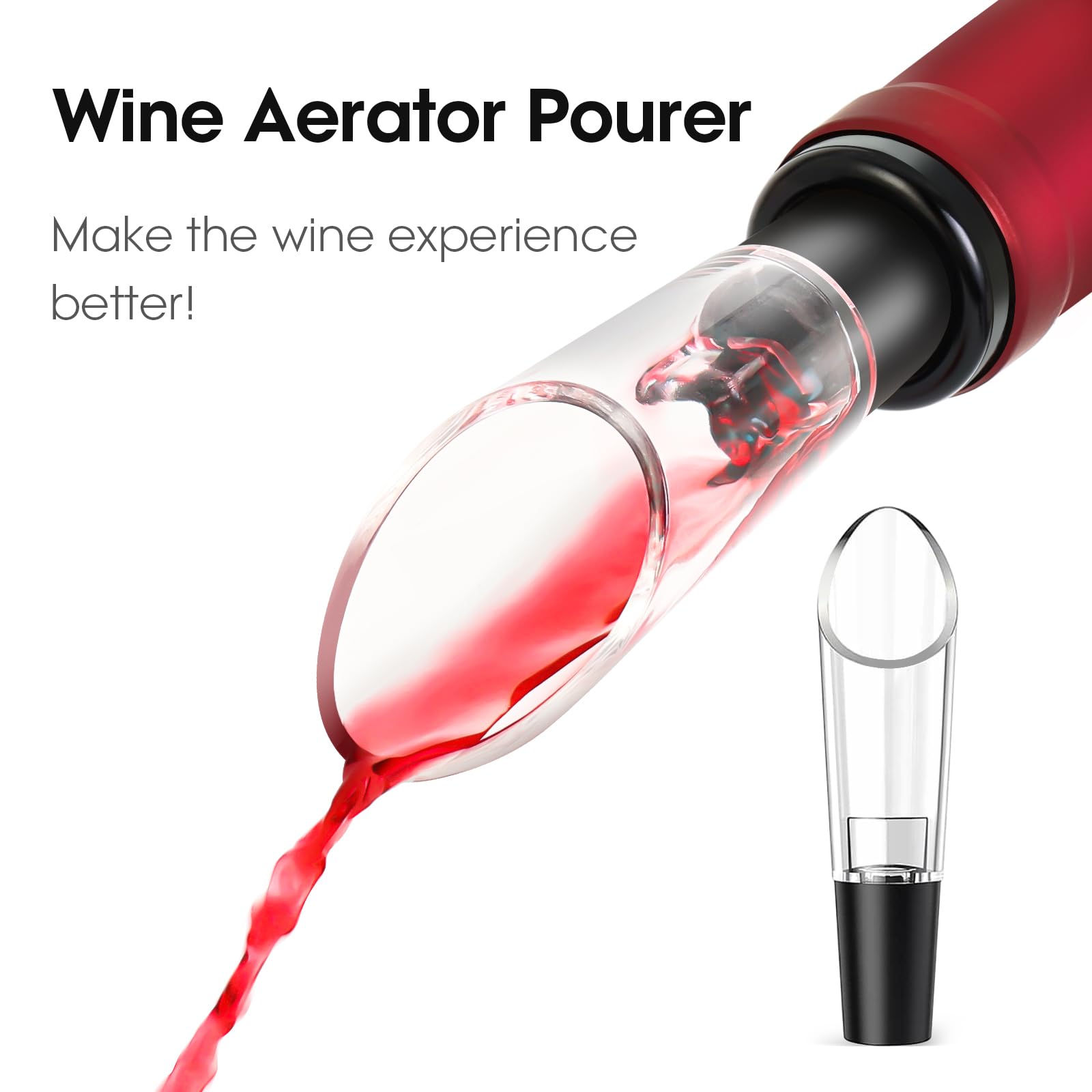 Beneno precision gears keep the screw centered for steady cork extraction