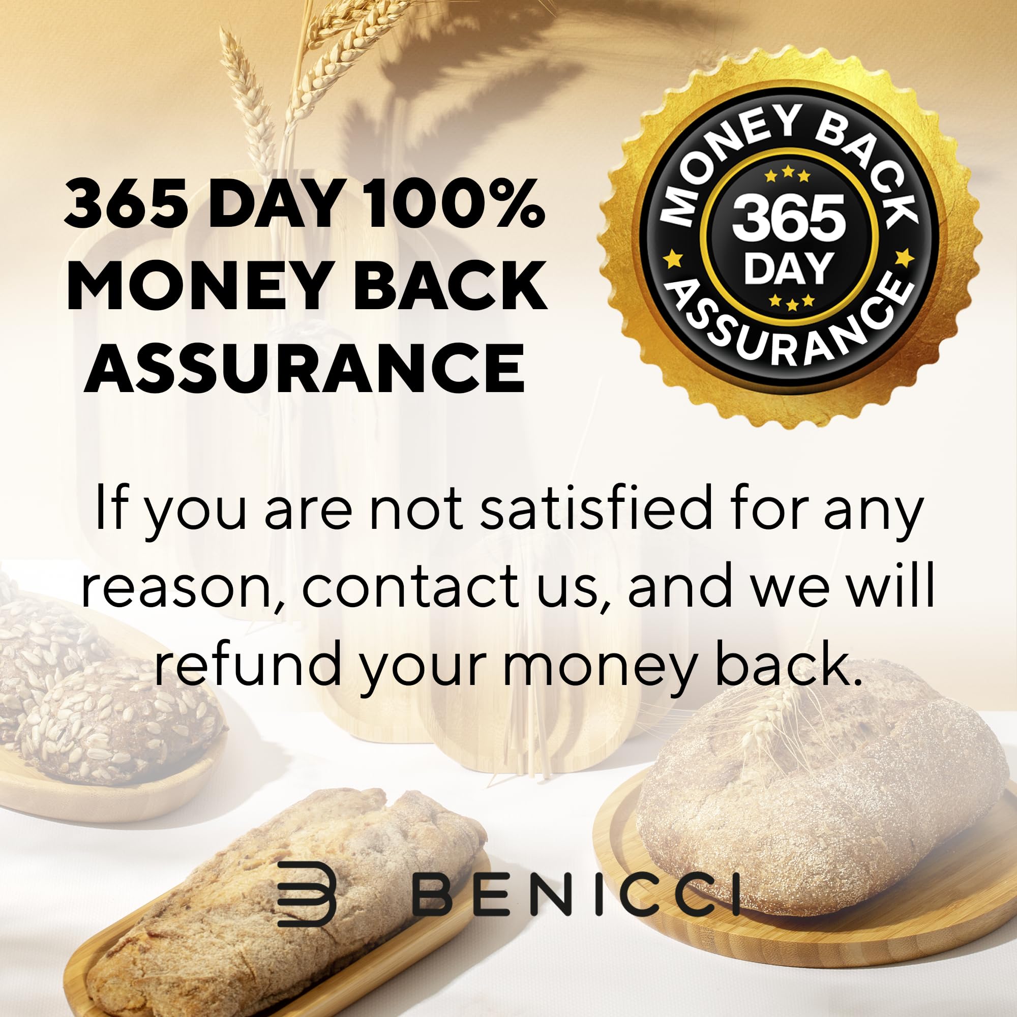 Benicci cleaning brush for basket maintenance and long-lasting performance.