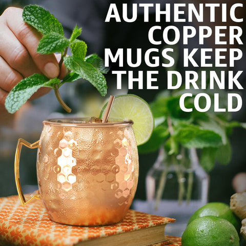 Benicci handcrafted Moscow Mule mug showcasing artisanal drinkware charm.
