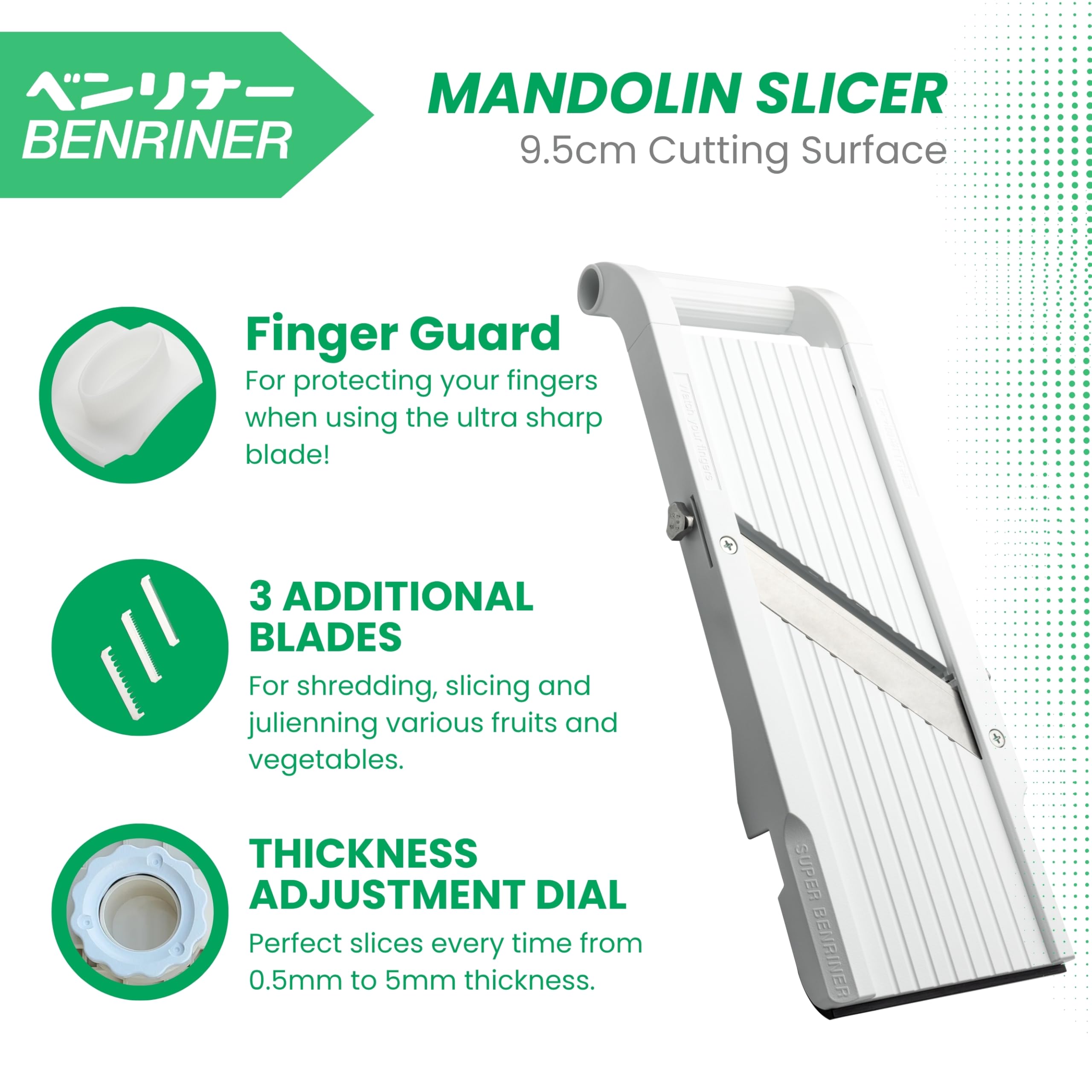 Retail packaging of the Benliner flat blade replacement.
