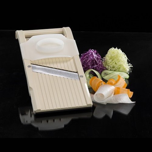 Benriner Jumbo Mandoline ideal for cabbage, melon, and more.
