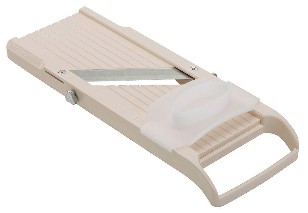 Benriner Super Standard Madoline Slicer Almond body with compact design for precise prep